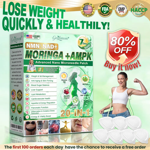 💥Buy 5, Get 5 FREE | 𝐆𝐞𝐞𝐋𝐞𝐦𝐨𝐧® 𝐍𝑴𝑵 × 𝐌𝐨𝐫𝐢𝐧𝐠𝐚 · 𝑨𝑴𝑷𝑲 𝟏𝟎-𝐢𝐧-𝟏 𝐀𝐝𝐯𝐚𝐧𝐜𝐞𝐝 𝐍𝐚𝐧𝐨 𝐌𝐢𝐜𝐫𝐨𝐧𝐞𝐞𝐝𝐥𝐞 𝐏𝐚𝐭𝐜𝐡 — 🇺🇸(𝐉𝐮𝐬𝐭 𝐨𝐧𝐜𝐞 𝐚 𝐝𝐚𝐲, 𝐯𝐢𝐬𝐢𝐛𝐥𝐞 𝐜𝐡𝐚𝐧𝐠𝐞𝐬 𝐢𝐧 𝟕 𝐝𝐚𝐲𝐬）𝘽𝙚𝙧𝙗𝙚𝙧𝙞𝙣𝙚 + 𝙈𝙤𝙧𝙞𝙣𝙜𝙖 𝙁𝙤𝙧𝙢𝙪𝙡𝙖 ✅ 𝐅𝐨𝐫 𝐨𝐛𝐞𝐬𝐢𝐭𝐲, 𝗟𝗼𝗼𝘀𝗲 𝘀𝗸𝗶𝗻,𝐝𝐢𝐚𝐛𝐞𝐭𝐞𝐬, 𝐬𝐥𝐞𝐞𝐩 𝐚𝐩𝐧𝐞𝐚, 𝐣𝐨𝐢𝐧𝐭 𝐢𝐬𝐬𝐮𝐞𝐬, 𝐚𝐧𝐝 𝐦𝐨𝐫𝐞 💥
