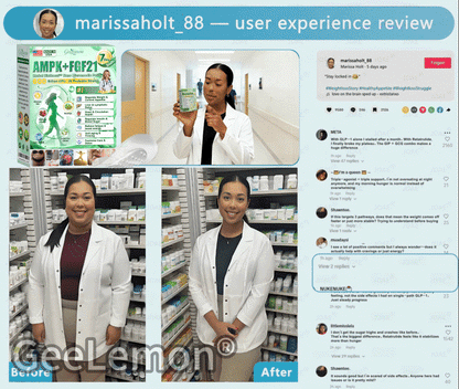 𝑶𝒇𝒇𝒊𝒄𝒊𝒂𝒍 𝑺𝒕𝒐𝒓𝒆 | 👩‍⚕️🎁𝐆𝐄𝐄𝐋𝐄𝐌𝐎𝐍® 𝐌𝐨𝐫𝐢𝐧𝐠𝐚 · 𝐀𝐌𝐏𝐊+𝐅𝐆𝐅𝟐𝟏 𝐍𝐚𝐧𝐨 𝐌𝐢𝐜𝐫𝐨𝐧𝐞𝐞𝐝𝐥𝐞 𝐏𝐚𝐭𝐜𝐡🇺🇸 (Just once a day, visible changes in 7 days) ✅ For obesity, loose skin, diabetes, and more.
