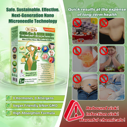 💎💎𝑮𝒆𝒆𝑳𝒆𝒎𝒐𝒏® 𝑮𝑯𝑲-𝑪𝒖 & 𝑵𝑴𝑵 𝑵𝑨𝑫+ 𝑩𝒆𝒓𝒃𝒆𝒓𝒊𝒏𝒆-𝑴𝒐𝒓𝒊𝒏𝒈𝒂 𝑪𝒐𝒎𝒑𝒍𝒆𝒙 𝑺𝒍𝒊𝒎 & 𝑭𝒊𝒓𝒎 𝑵𝒂𝒏𝒐 𝑴𝒊𝒄𝒓𝒐𝒏𝒆𝒆𝒅𝒍𝒆 𝑷𝒂𝒕𝒄𝒉