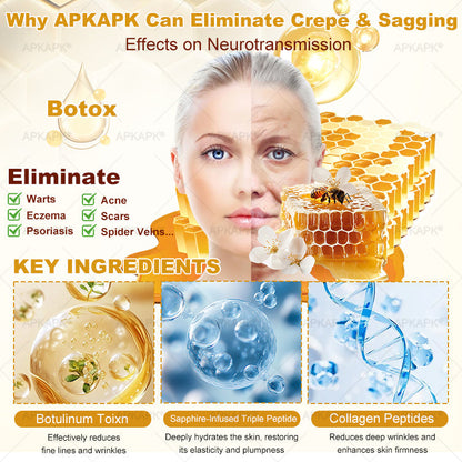 ✨✨ APKAPK® Bee venom Comprehensive Cream 🔥 Sagging Skin, Fine Lines, Loss of Firmness, Flat Bust, Drooping Hips, and More